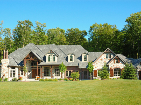 Modern wood home